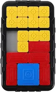 Toyvian Sliding Puzzle Game Board Interactive Brain Teaser for Teens and Adults Memory Logic Critical Thinking Portable Educational Mind Puzzle for Family Fun and Travel
