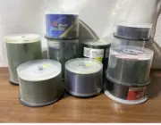10 Single Random CD-R 700mb 80 Minutes Discs New Blank- 10 DISC ONLY