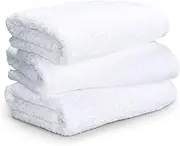 möve Superwuschel Hand Towel Set, 3 Hand Towels 50 x 100 cm, Made in Germany, 100% Cotton, Snow