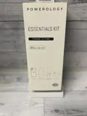 Powerology Essentials Kit w/ Case and Power for Apple iPhone 11 Pro