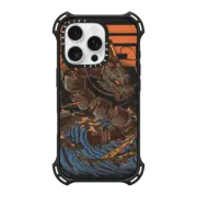 iPhone 16 Pro Bounce Case MagSafe Compatible Great Sushi Dragon