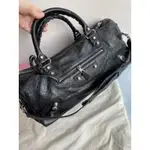 BALENCIAGA黑色TWIGGY手提包