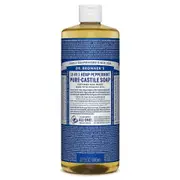 Organic Dr Bronner's Pure Castile Soap Peppermint – Fresh, healthy organic delivery | Doorstep Organics