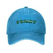 Fendt Farming Baseball Caps Washed Tractor Agriculture Unstructured Caps Hat