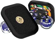 Maple Wood Surface Freeline Skates, Curve Wheel Drift Skates/Split Skateboard with Flash Wheel, Roller Skates for Adult Children