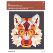 Wolf Abstractions Quilt Pattern By Violet Craft Quilting Sewing
