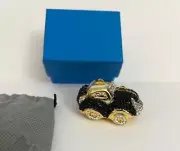 NIB Swarovski CRYSTAL CAR Solid Perfume Compact