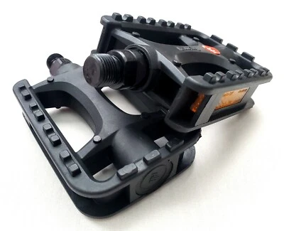 Mountain Bike MTB Resin 1/2" Pedal Black