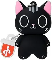 USB Flash Drives,BORLTER CLAMP Cute Flash Drive,32GB 64GB Cartoon Cat High Speed Memory Thumb Stick USB2.0 Animal Drive Character Data Storage Gift USB Disk Pendrive with Key Chain