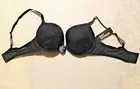 Smart & Sexy Deep Plunge Sexy Cleavage Underwire, 38C, Color Black New with Tags