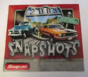 NOS VINTAGE 2003 SNAP-ON TOOLS SNAPSHOTS ADVERTISING CALENDAR CLASSICS & CUSTOMS