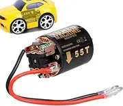 RC Brushed Motor | RC Electric Motors with Multiple Protection Functions - Rc Motor Brushed Motor for 1/10 Remote Control Vehicle 13T/ 21T/ 35T/ 45T/55T/80T RC Off-Road Crawler Car Hepvet