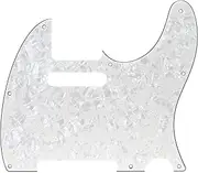 Fender Standard Telecaster Pick Guard (8-Hole) 4-Ply - White Pearl