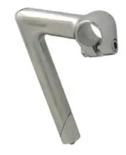 Nitto Technomic Long Quill Bicycle Stem - 22.2 x 225 x 90 x 25.4 Silver - NTC...