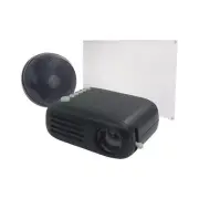 Mini Led Projector Kit Screen and Speaker Pack LED Rechargeable Projector