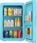 Mini Fridge, 22L Portable Mini Refrigerator Personal Small Fridge Cooler, 12V Co