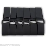 6 Pack Lashing Straps Sleeping Bags Camping Hunting Hiking Awning Hook Loop 19"