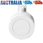 _ Leafless Clip Fan 3 Speeds Bladeless Hanging Fan 900mAh for Outdoor Home Worki