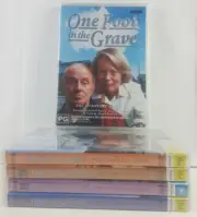 ONE FOOT IN THE GRAVE Season 1, 2, 3, 4 & 5 DVD Region 4 New and Sealed BBC