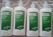 After Sun Lotion Pumps 16 oz Lot of 4 Vitamin E Aloe Cocoa Butter Paraben Free