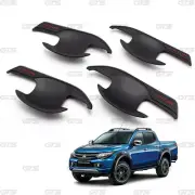 For Mitsubishi L200 Triton 2015 21 Matte 4Dr Bowl Insert Handle Cover Trim