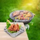 Air Fryer Pan Roasting Rack Kitchen Stainless Steel Baking Tray Crisper Tray for