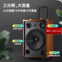 在飛比找露天拍賣優惠-音箱🔥拉桿音箱 戶外音箱 藍牙喇叭音箱 廣播音箱三分頻音響廣