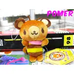 ☆POMER☆日本SANRIO正品已絕版TENORIKUMA 拿鐵熊 咖啡熊 粉紅領巾偽裝扮演蜜蜂造型娃娃玩偶吊飾