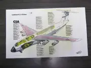 Lockheed C5A Transport Aircraft USAF Diagram