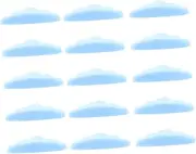 AUTSUPPL 15 Pairs Pad Set Reusable Silicone Lash Perm Pads for Women 5 Sizes Easy to Use
