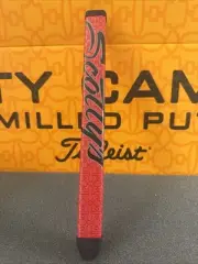 Titleist Scotty Cameron Custom Shop Putter Grip Medium Paddle Grip Red Black