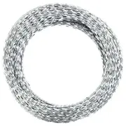 vidaXL Razor Wire Helical Wire Roll Galvanised Steel 60 m
