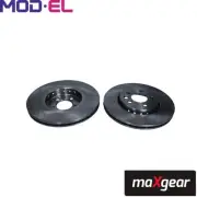 2x BRAKE DISC 19-1252 FOR MG ROVER 75/Tourer 18K4G/K4F 1.8L 204D2 2.0L 4cyl 2.5L