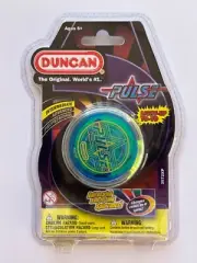 Duncan Pulse Blue Light-Up Yo-Yo Ball Bearing YoYo Changes Colors as it Sleeps !