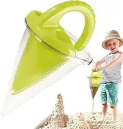 Sand and Water Funnel Toy, Spectacular Beach Creation Playset, Kids Ages 4-8, 16.5x16.5x28cm Outdoor Sand Table Activity Toy for Sandbox Fun and Mixing Play Controlled