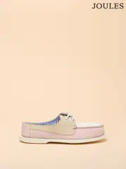 Joules Joules X Chatham Pink Oat Mariner Deck Shoes (AY9647) | $127