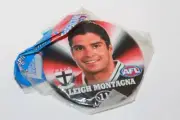 Leigh Montagna #11 AFL Player Badge St Kilda Saints New
