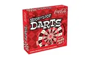 Coca-Cola Hook & Loop Darts w Dartboard Interactive Game Toy Kids Teens 13+