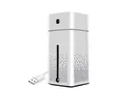 White Cube Air Humidifier Aroma Diffuser LED Essential Oil Ultrasonic Purifier
