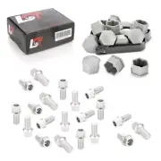 20x Wheel Studs Shrouds Set Spherical M14x1, 5x27 for VW EOS 1F7 1F8 (for: Volkswagen)