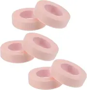 LALADEFIEE 6 Pack Pink Lash Isolation Patches Soft Gentle Eyelash Extension Tapes Suitable for Eye Shapes