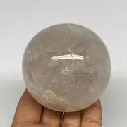 490.9g, 2.8"(70mm), Quartz Sphere Crystal Gemstone Ball @Brazil, B22441