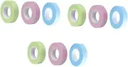 CALLARON 12Rolls Breathable Eyelash Grafting Tape Salon Accessory for Eyelash Extensions Soft Easy to Tear High Permeability