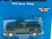 ERTL Farm Country 1950 Chevy Pickup, Green, Unpunched Card, NIB, 1/64