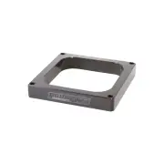 Aeroflow Brand 1" Open High Velocity Carburettor Spacer Black Finish