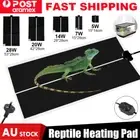 Electric Temp Adjustable Reptile Heat Mat Heating Pad Warm 5W 7W 14W 20W 28W