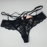Agent Provocateur Daliah Black Thong AP4 Large NWT