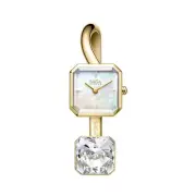 SAGA Light of Vendome Women's Luxury Cuff Bangle Quartz Watch 20MM Square Cas...