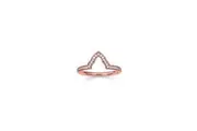 Thomas Sabo Ladies' Rose Gold Silver Ring TR2070-416-14