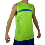 Drop Shot Tank Top Sleeveless Man beach tennis Camiseta Drive Fluorescent Green